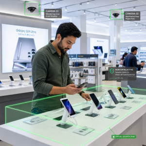 AI-Powered anti-theft security for Mobile Phone and Consumer Electronics Retailers
